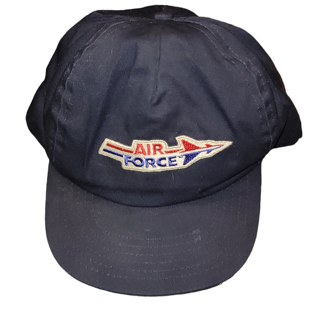 Vintage AIR FORCE Adult Snapback Hat 80's Made in USA